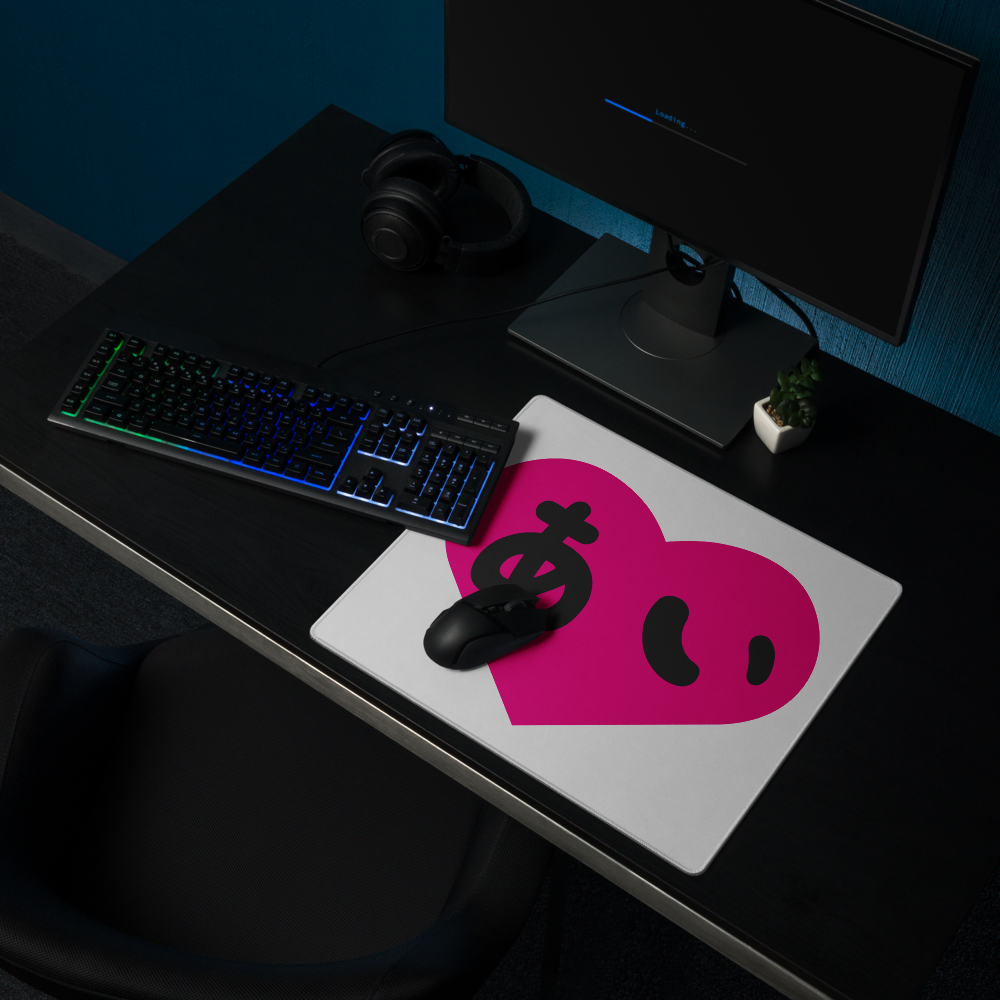 Love in Japanese Gaming Mouse pad