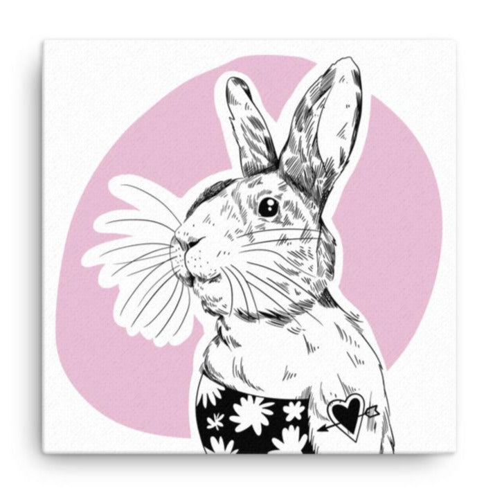 Usagi-san the Rabbit II Canvas Wall Art