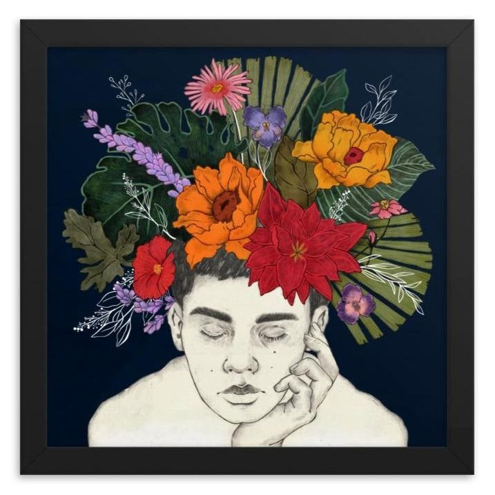 Dreaming Framed Art Print
