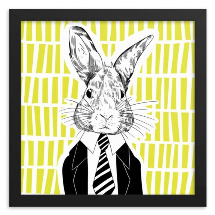 Usagi-san the Rabbit Framed Art Print