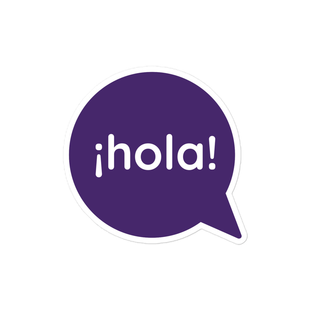 Hola Sticker