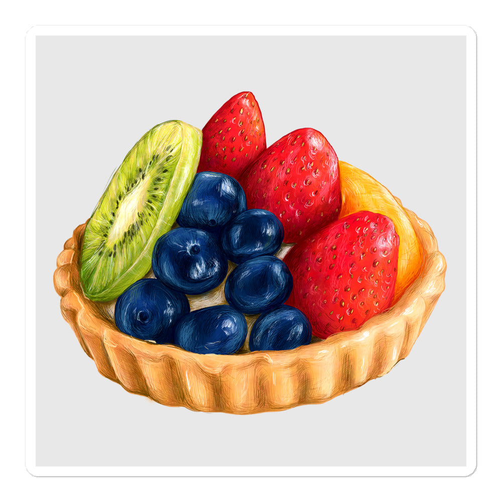 Fruit Tart Sticker