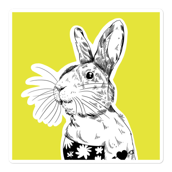 Usagi-san the Rabbit II Sticker - gabo and mateo designs