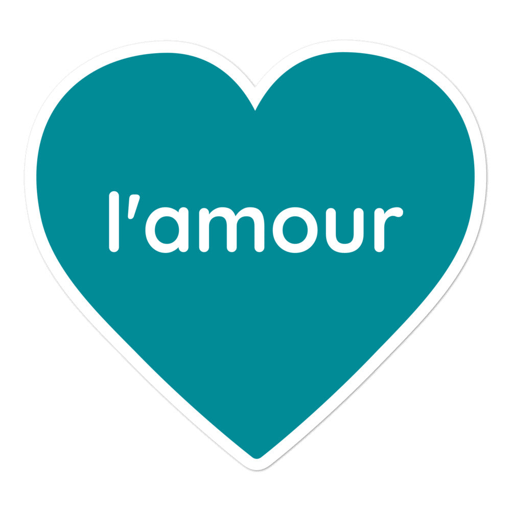 French Love Sticker