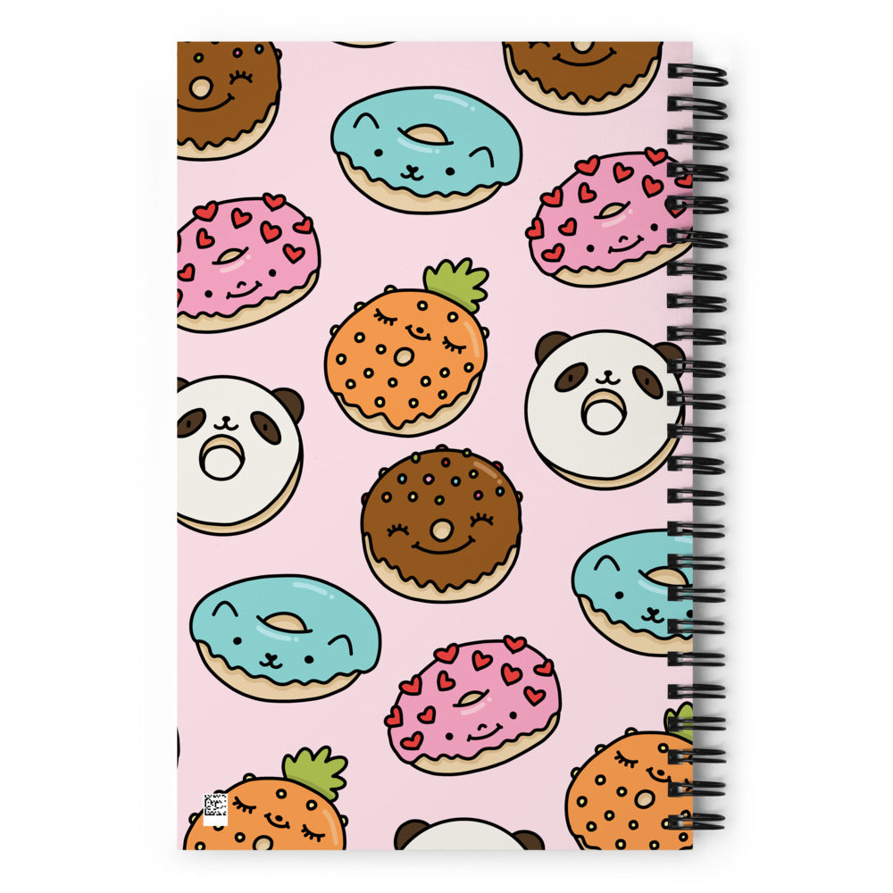 Kawaii Donut Notebook