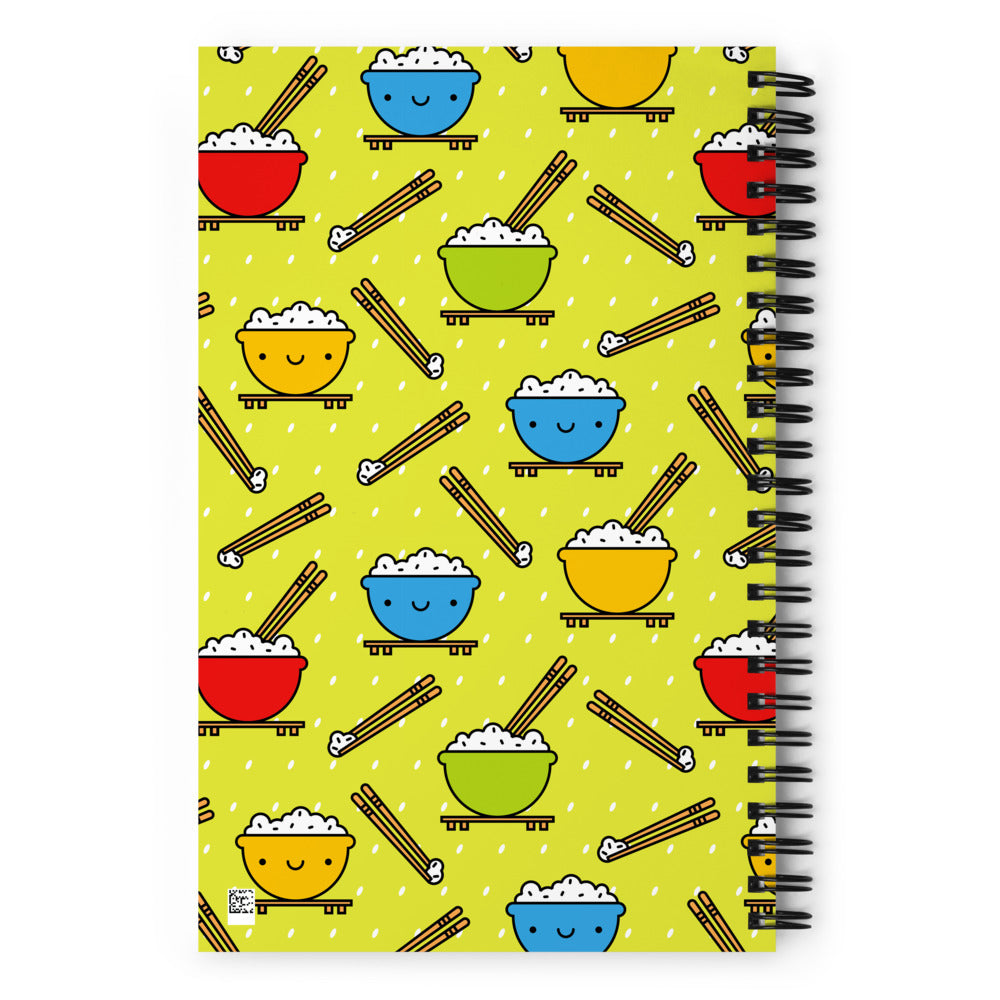 Rice Bowl Notebook (Green)