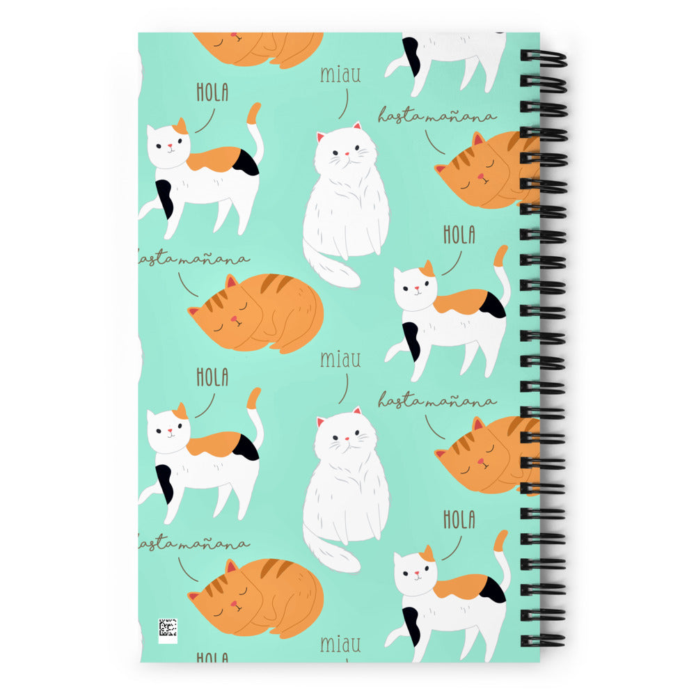 Spanish Cat Notebook
