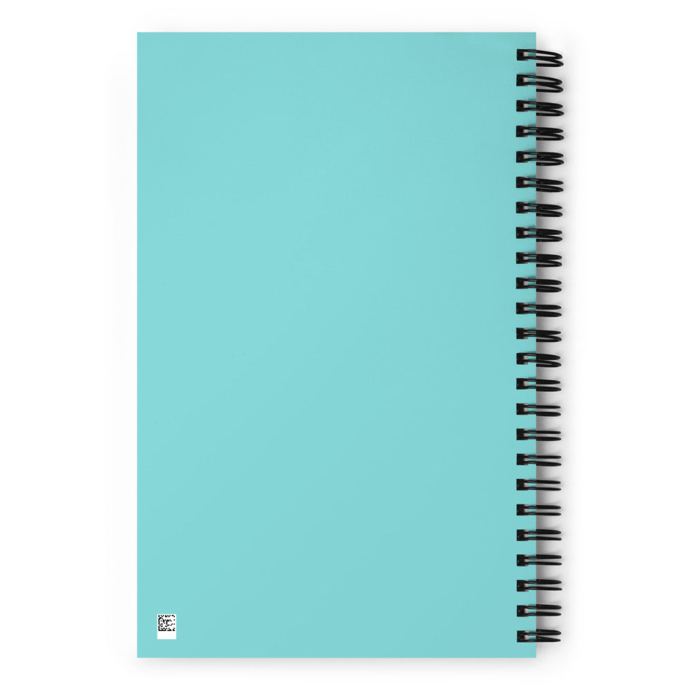 Day of the Dead Skull Notebook (Turquoise)