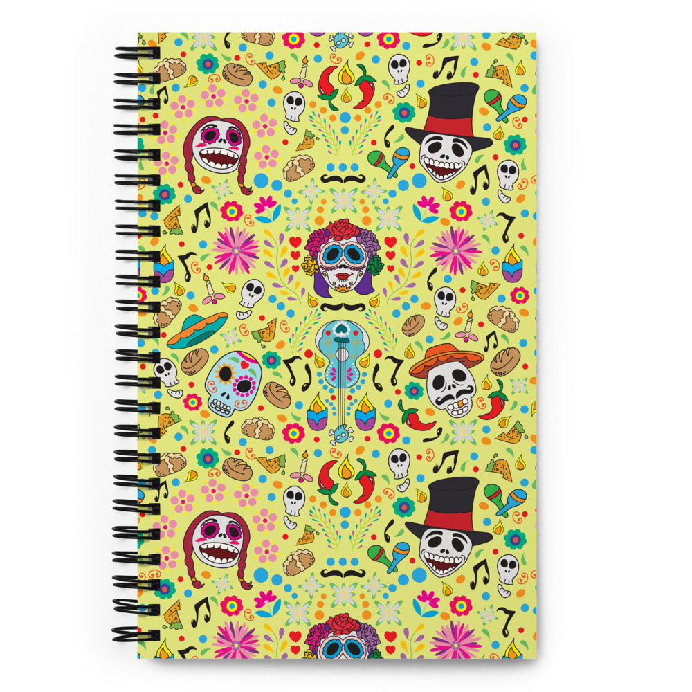 Day of the Dead Notebook (Yellow)