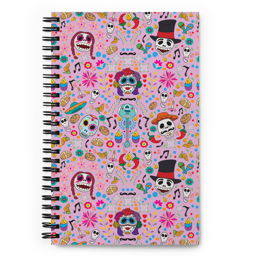 Day of the Dead Notebook (Lavender)