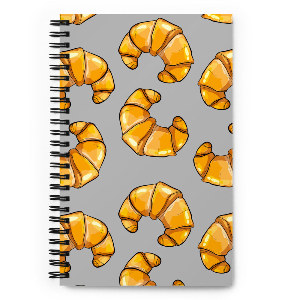 Croissant Notebook (Grey)
