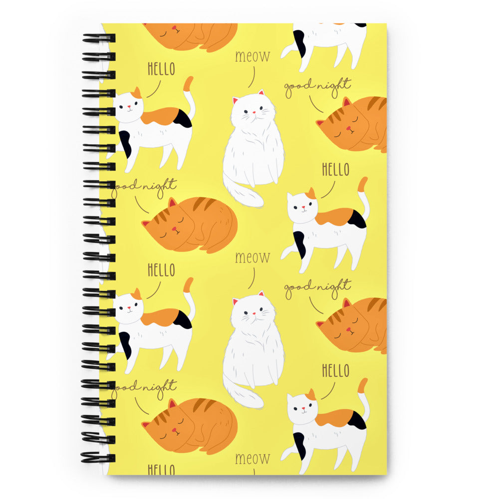 English Cat Notebook