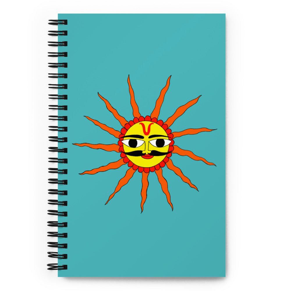 Madhubani Sun Notebook