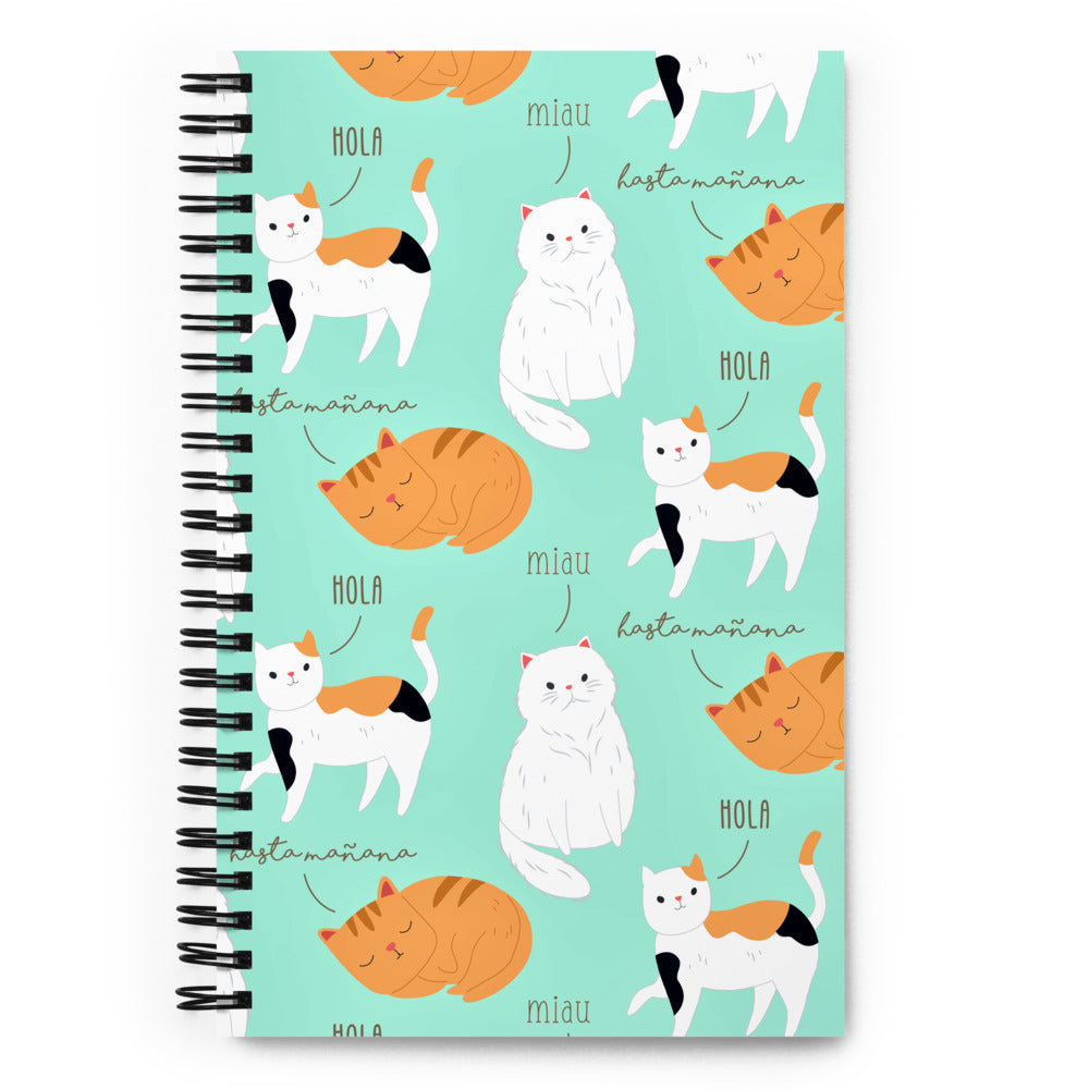 Spanish Cat Notebook