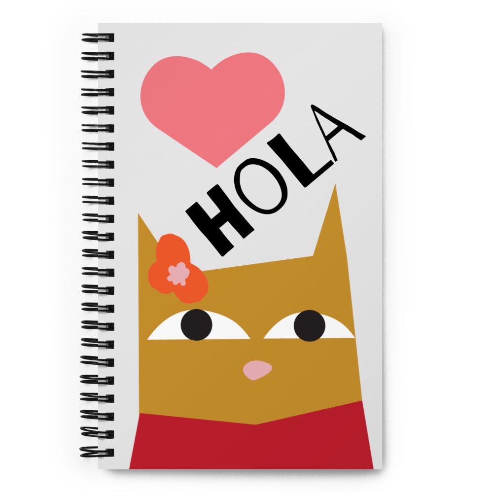 Hola Cat Notebook